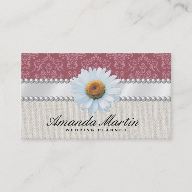 Special Events | Classic Red Business Card (Front)