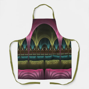 Special Fantasy Pattern Abstract Colourful Fractal Apron
