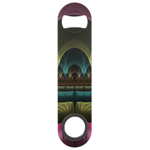 Special Fantasy Pattern Abstract Colourful Fractal Bar Key