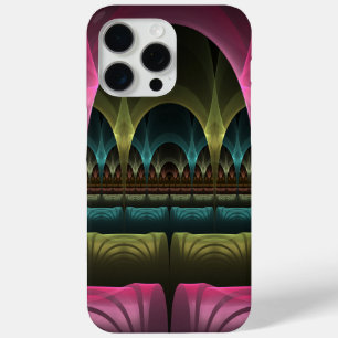 Special Fantasy Pattern Abstract Colourful Fractal iPhone 15 Pro Max Case