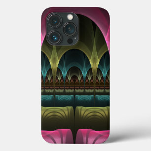 Special Fantasy Pattern Abstract Colourful Fractal iPhone 13 Pro Case