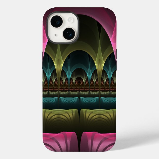 Special Fantasy Pattern Abstract Colourful Fractal Case-Mate iPhone Case (Back)