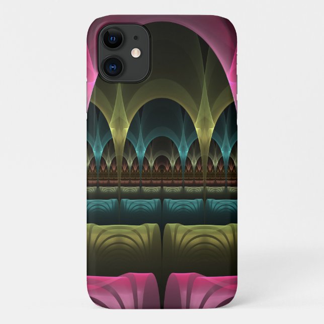 Special Fantasy Pattern Abstract Colourful Fractal Case-Mate iPhone Case (Back)