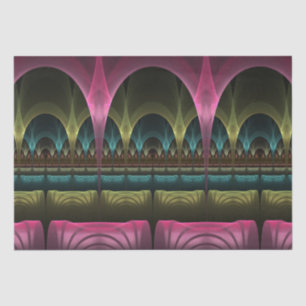 Special Fantasy Pattern Abstract Colourful Fractal Tissue Paper