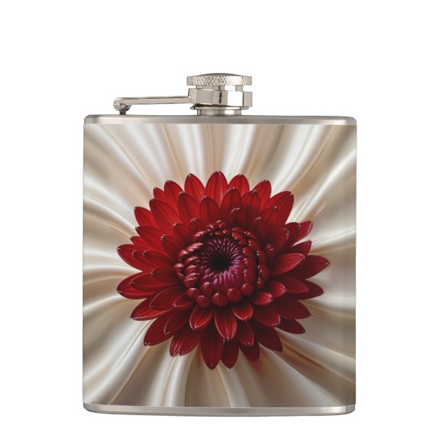 Special flask with Japanase Colours Design (Front)