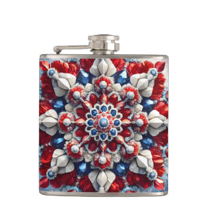 Special flask with Norway Colours Design
