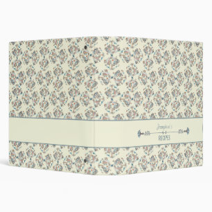 Special Floral Vintage Pattern - Binder