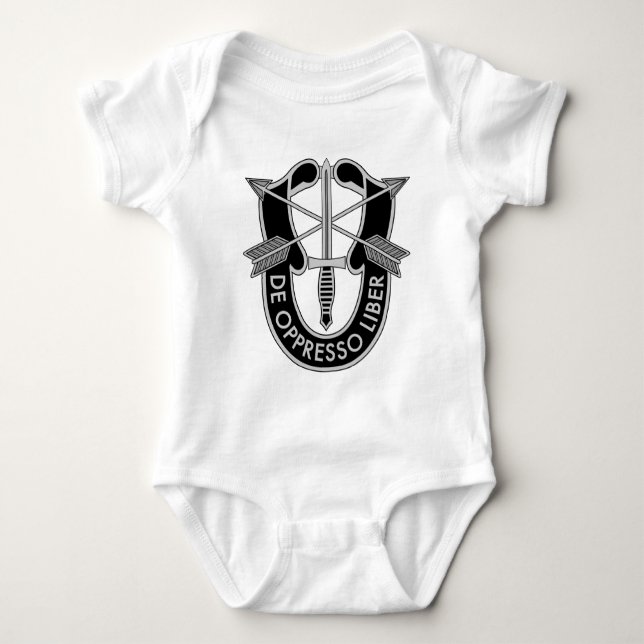 Special Forces Baby Bodysuit (Front)