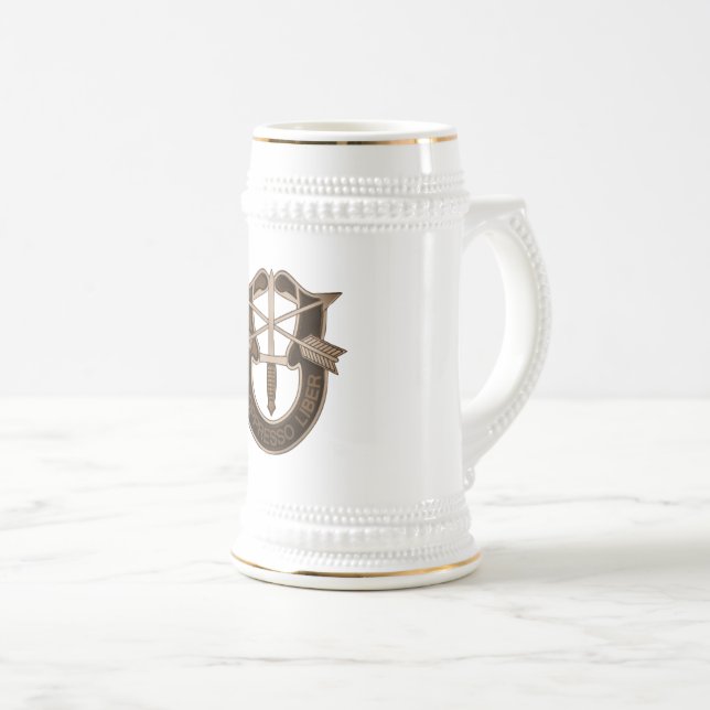 Special Forces Beer Stein (Front Right)