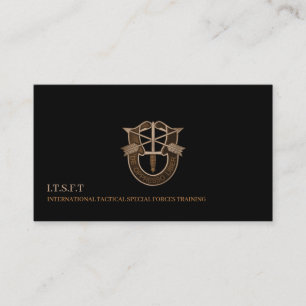 Special Forces Business Card