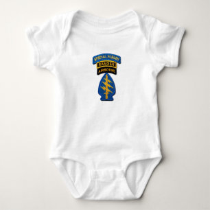 Special Forces Green Berets Rangers LRRPS Patch Baby Bodysuit