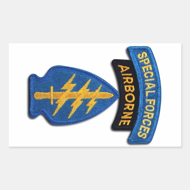 Special Forces green Berets SF SFG SOF Veterans Sticker (Front)