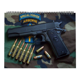 Special Forces Green Berets SF SFG Veterans Calendar