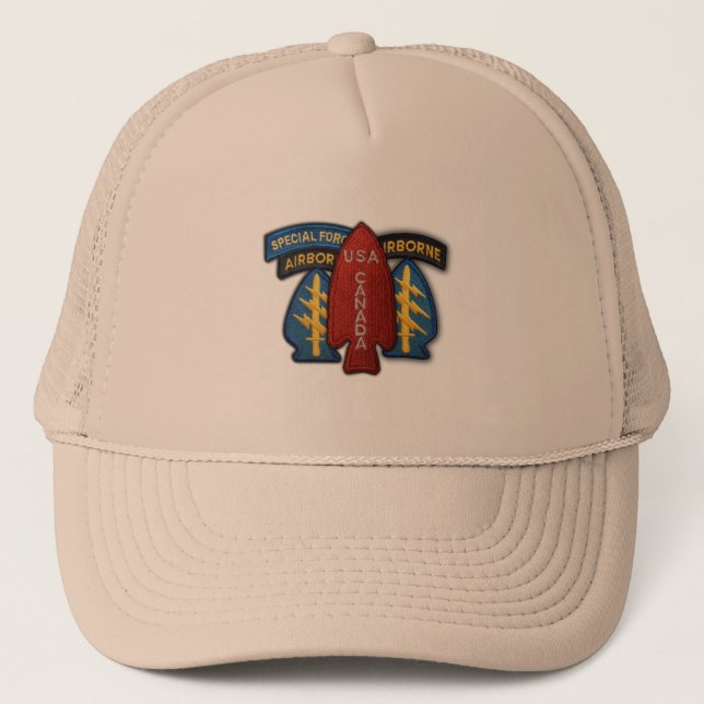 special forces green berets veterans vets Hat (Front)