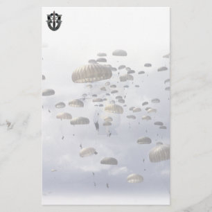 Special Forces Green berets wife mom Stationery