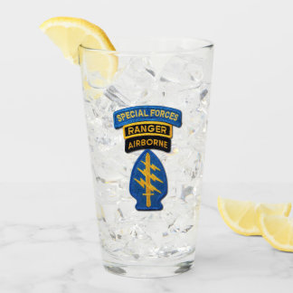 Special Forces Group Green Berets SFGA Ranger Glass