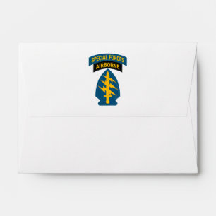 Special Forces insignia Airborne Tab Envelope