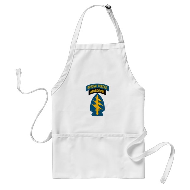 Special Forces insignia Airborne Tab Standard Apron (Front)
