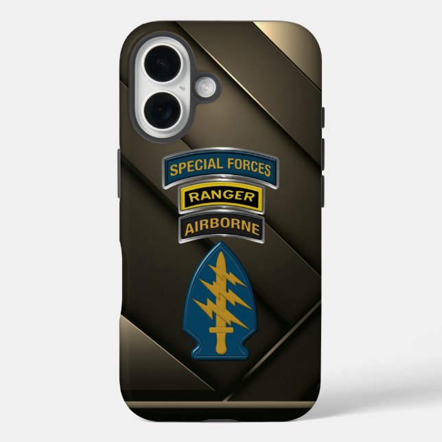 Special Forces SF Case-Mate iPhone Case (Back)