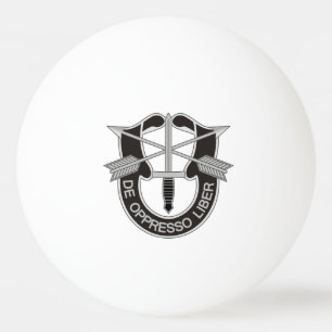 Special Forces SF De Oppresso Liber Ping Pong Ball