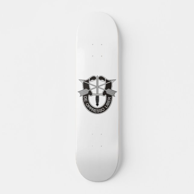 Special Forces SF De Oppresso Liber Skateboard (Front)