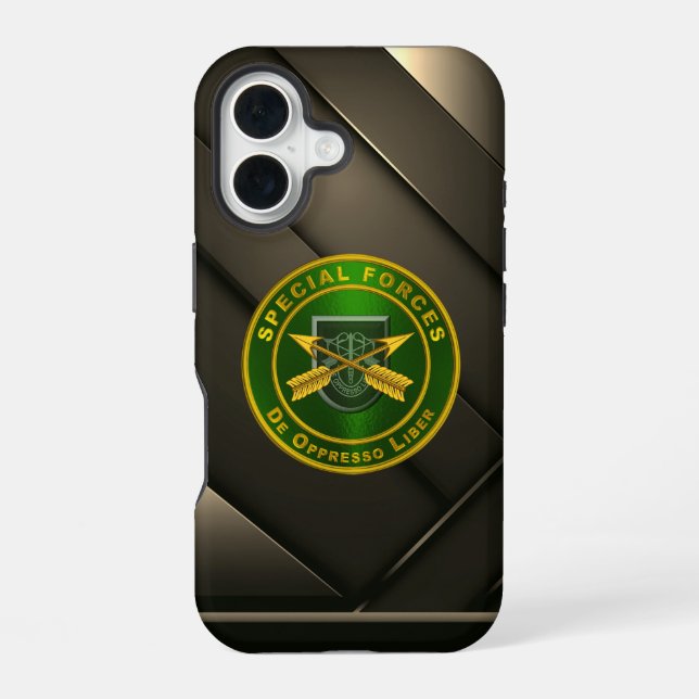 Special Forces SF iPhone 16 Case (Back)