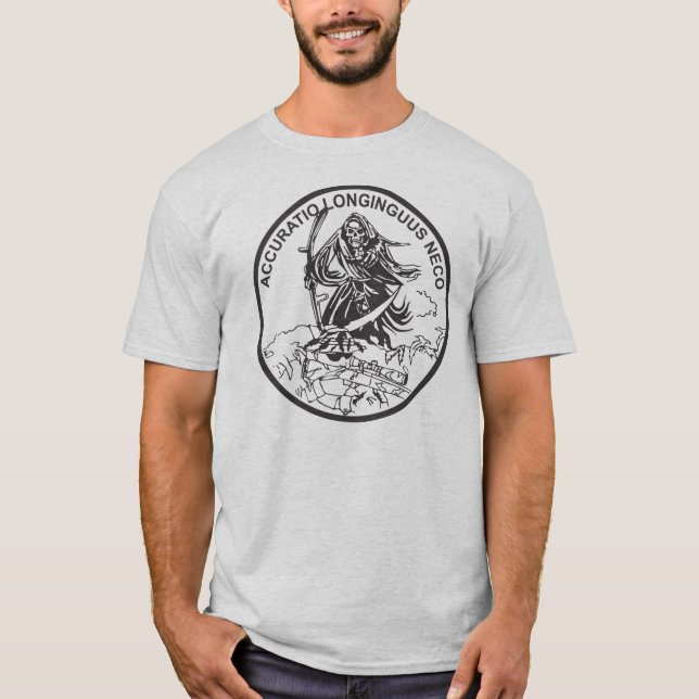 Special Forces Sniper Decal T-Shirt (Front)