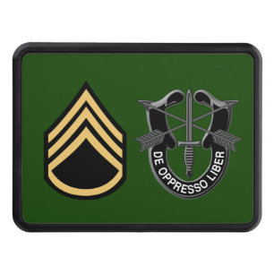 SPECIAL FORCES SSG TRAILER HITCH COVER