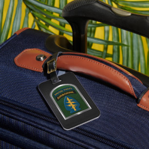 Special Forces Tab and Patch Gift Luggage Tag