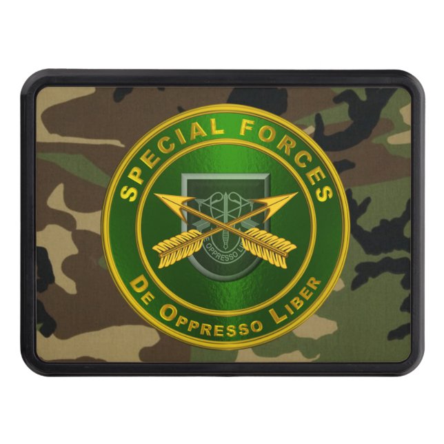 SPECIAL FORCES   TRAILER HITCH COVER (Front)