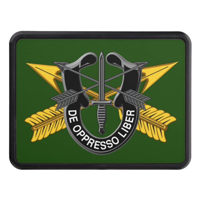 SPECIAL FORCES   TRAILER HITCH COVER (Front)
