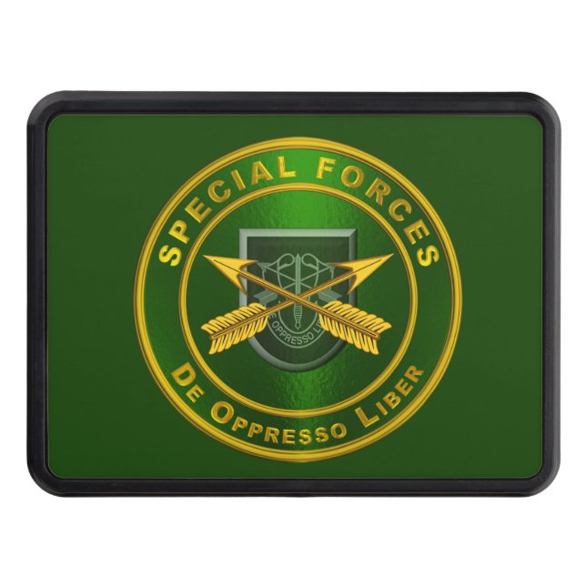 SPECIAL FORCES   TRAILER HITCH COVER (Front)
