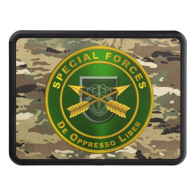 SPECIAL FORCES   TRAILER HITCH COVER (Front)