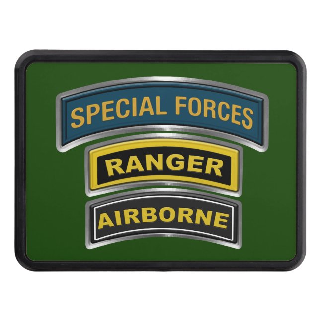 SPECIAL FORCES   TRAILER HITCH COVER (Front)