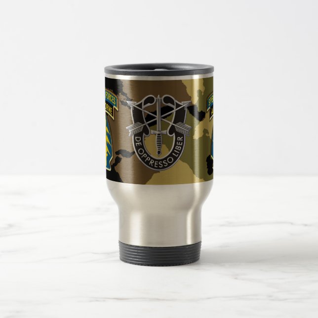 Special Forces Travel Coffee Mug (Center)