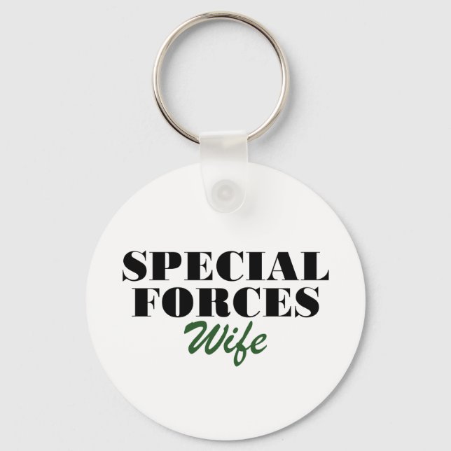 Special Forces Wife Keychain (Front)