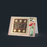 Special Friend Message Floral Birthday Card<br><div class="desc">This is a very unique card for a special friend.  It reminds us of how important they are in our lives and shares that thought with them.  Watercolor flowers and cheerful cupcakes to emphasize that message.</div>