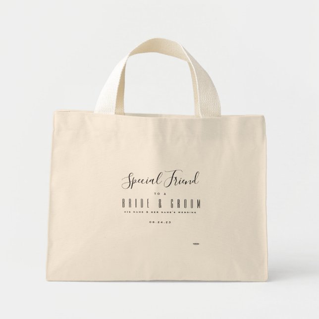 Special Friend Personalized Tote HAMbyWG (Front)