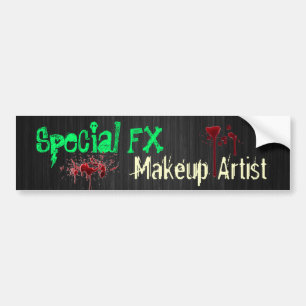 Special FX Makeup Artist Bumper Sticker