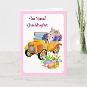 Special Granddaughter Easter Card