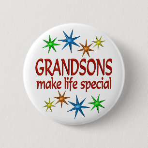 Special Grandson 2 Inch Round Button