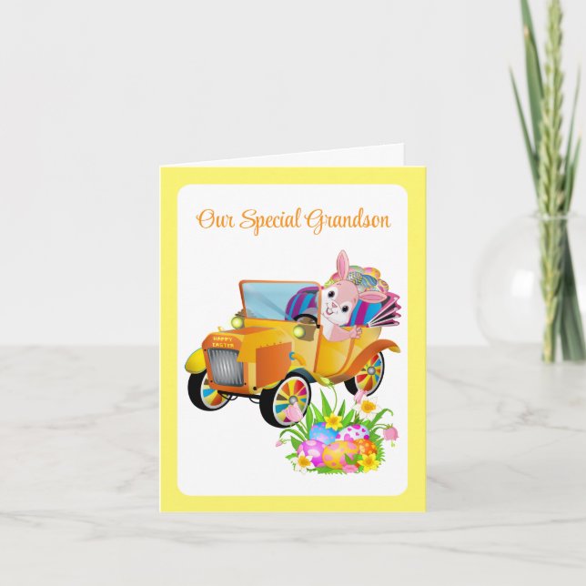 Special Grandson Easter Card (Front)