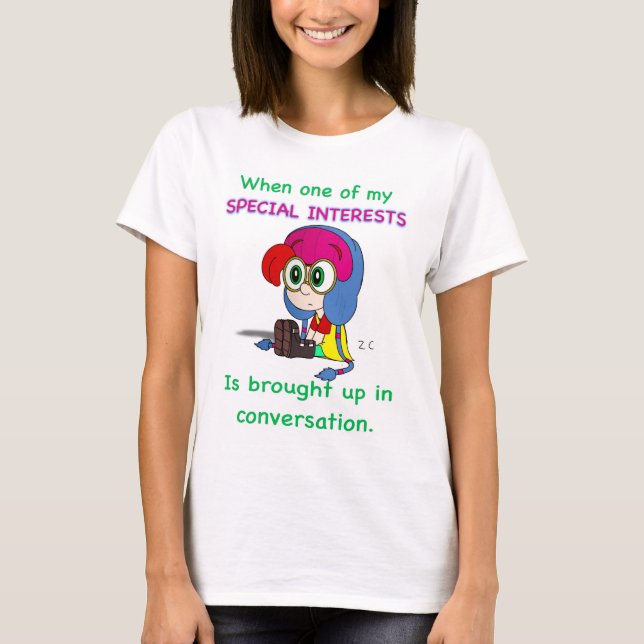 Special interests shirt (women)  (Front)