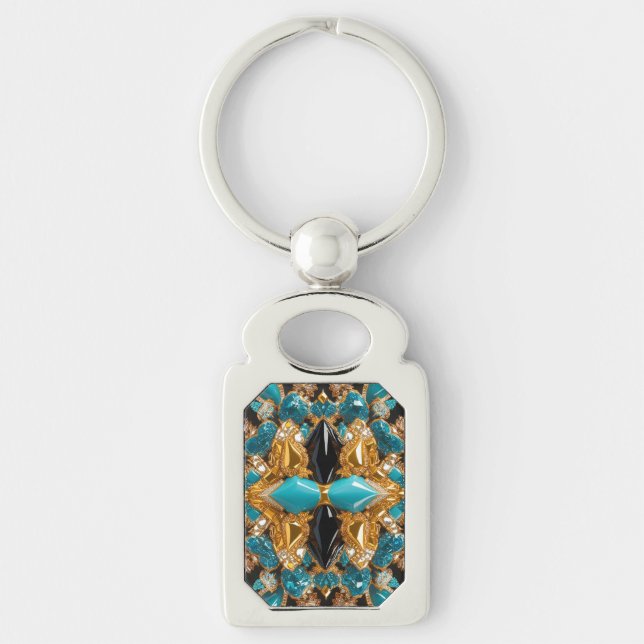 Special keychain with Bahamas Colours Design (Front)