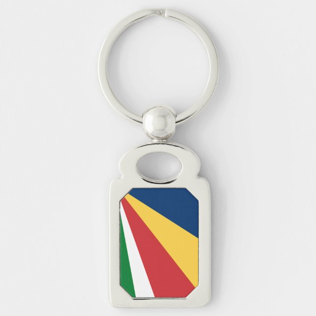 Special keychain with Seychelles Colours Design (Front)