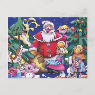 Special Kids Christmas Holiday Postcard