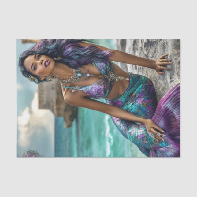 Special Mermaids3 Tissue Paper (Front)