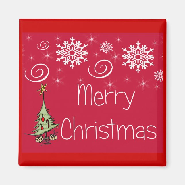 Special Merry Christmas Magnet (Front)