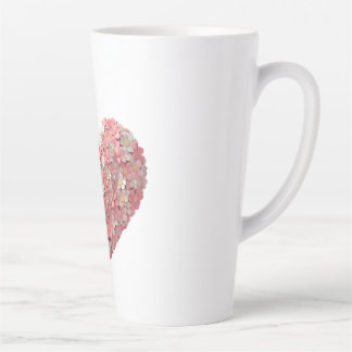 Special Mother's Day Gift Awesome Flower Heart Latte Mug