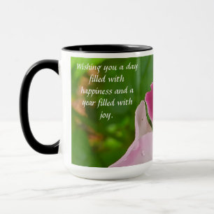 SPECIAL MUG FOR NATURE LOVER WITH BIRTH DAY WISH